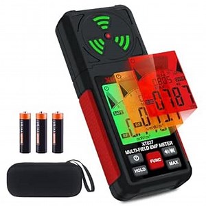Xin Tester EMF Detector Meter 3-in-1 Digital Electromagnetic Radiation Magnetic Field Reader Tester, Home Outdoor Microwave Radioactive Ghost Hunting Cell Phone Towers WiFi Signal Detecting