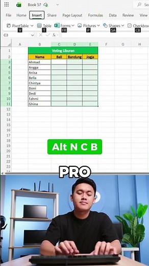 Create Tick Box in Excel 🔥 | Checkbox Trick in Excel #Shorts