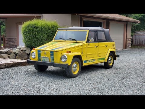 Plain Old Cars: 1973 Volkswagen Thing