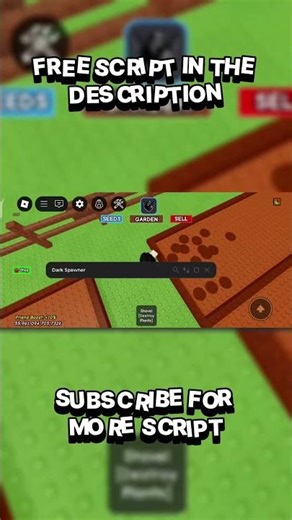 Grow a garden script V1 Updated & Working! #roblox #viral #growagardenscript #growagardenscript