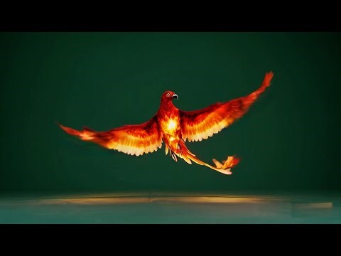 Phoenix Bird Flying – Free Green Screen Loop VFX