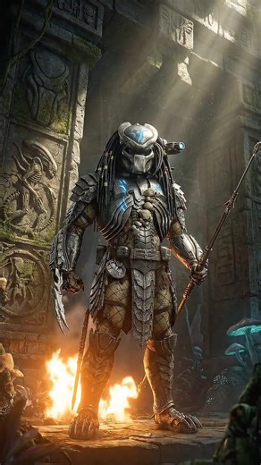 Scar Predator | Alien vs Predator Movie #alienvspredator