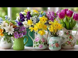 Spring Cottage Decor ~ English Country Rustic Elegance