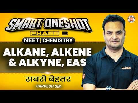 Alkane, Alkene & Alkyne, EAS One Shot | Class 12 | NEET 2026 Chemistry | Sarvesh Sir | Sankalp NEET