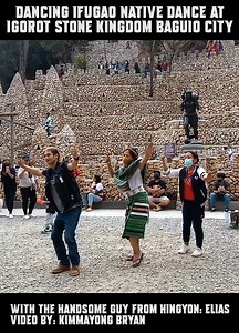 Dancing Ifugao Native Dance at Igorot Stone Kingdom Baguio City | iHingyon TV