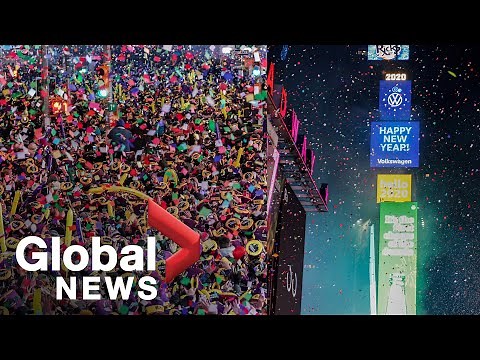 New Year's 2020: Ball drops in New York City to mark beginning of new decade