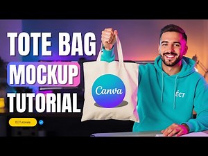 How to Make Tote Bag Mockups in Canva (Print On Demand Ready)
