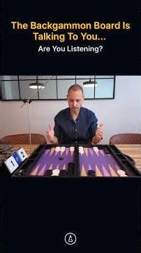 Level up your backgammon with GM Justin Nowell. Strategies, tactics, and more.