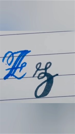 English Handwriting Practice Cursive Zz#handwritingpractice #calligraphy#improvewriting ,#ytshorts