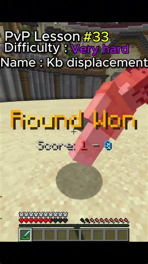 Minecraft PvP Lesson 33