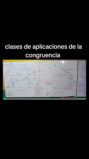 clases de geometria aplicaciones y congruencia de triangulo