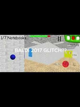 This is the original baldis basics gameplay, lmk if you want a tutorial on how to do this!