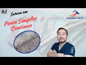 Sutura em Ponto Simples Contínuo: Passo a passo e Aplicações