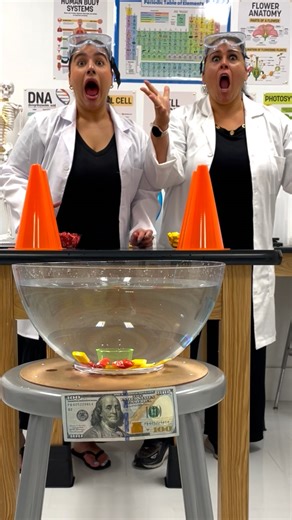 Mini Cup Starburst Slide Challenge | Doug and Friends