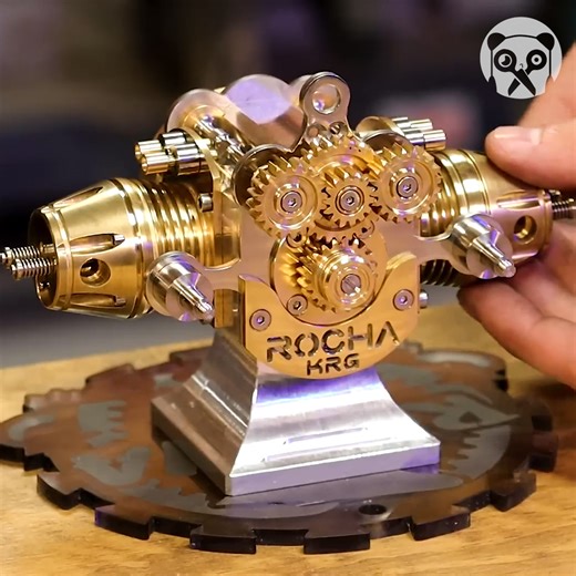 This guy spent 700 hours to build a working gasoline engine | Earth Wonders