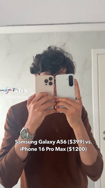 Samsung Galaxy A56 vs iPhone 16 Pro Max: Budget vs Luxury