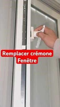 Window stuck closed? Replace the cremone bolt and handle. #window #carpentry #shortsfeed #tips