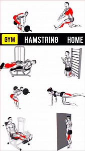 Gym home hamstring exercises | Azra Fitness