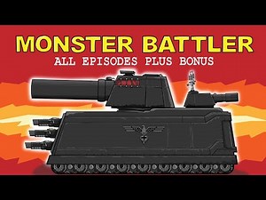 "Monster BATTLER all episodes plus Bonus" Cartoons about tanks