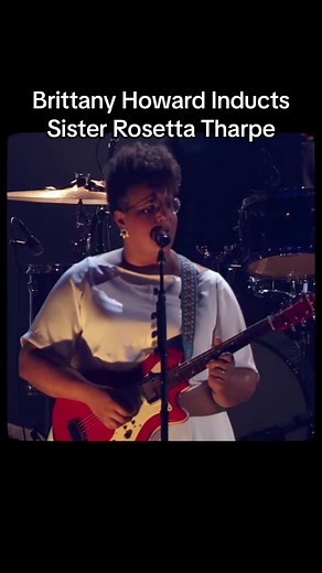 Brittany Howard Inducts Sister Rosetta Tharpe into Rock and Roll Hall of Fame