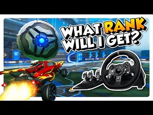 Rocket League with a STEERING WHEEL! + Setup Tutorial