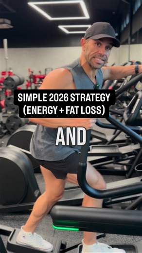 JASON STUART | Online Dietitian + PT on Instagram: "DM PROGRAM i’ve created you a simple routine for the new year Because I’m sick of hearing busy parents think that they need to slug on cardio machines to get results Look a little cardio can definitely accelerate progress but if you’re depending on cardio to reduce the majority of your results, you’re doing it the very hardest way, and the most unsustainable way Use cardio as the top off And instead, focus on eating properly And building a bigg