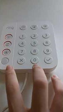 Old Ring Alarm keypad panic on the newer keypad