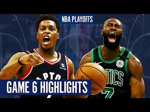 RAPTORS vs CELTICS GAME 6 HIGHLIGHTS - 2020 NBA PLAYOFFS
