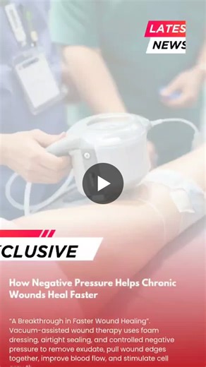 ❓What Makes Negative Pressure Wound Therapy So Effective? Negative Pressure Wound Therapy (NPWT) isn’t just a device — it’s a biomechanical approach to healing. Here’s how it works: 🔬 1. Creating… | Dr. Dagur Ajay Singh