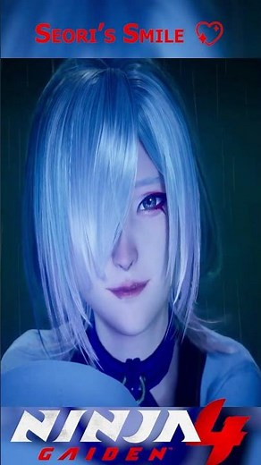 Seori’s Smile 💖 | Ninja Gaiden 4 #NinjaGaiden4 #seori #cinematicgameplay #shorts
