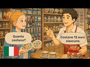 10 Useful Italian Dialogues A1-A2 | Short Italian Conversations for Beginners