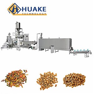 [Hot Item] Dog and Cat Feed Extruding Maker Automatic Dog Food Production Machine