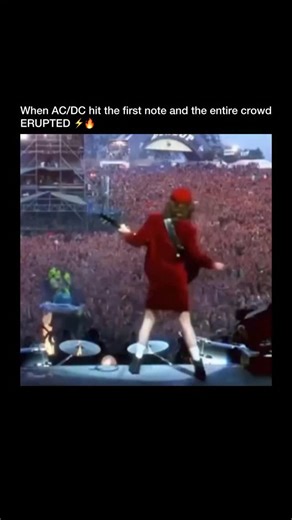 Magical Vocals | Music & Pop Culture on Instagram: "In 1991, AC/DC turned Monsters of Rock, Donington into a wall of sound with Thunderstruck ⚡ Written by brothers Angus and Malcolm Young, the song started as a simple guitar idea — no lightning myths, no theatrics. Just raw power. A riff designed to hit hard and never let go. And at Donington, it exploded into something bigger than the band itself. 🔊🔥 The volume was so intense they could barely hear themselves play. Tens of thousands of voices