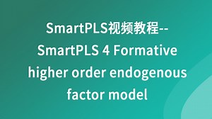 SmartPLS软件教程--PLS-SEM模型介绍