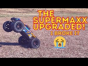 The SUPERMAXX New Traxxas Maxx V2 6S Erevo Upgrades