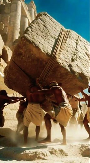 Ancient Egyptian : تقنيات سحب فرعونية بحبال ألياف النخيل