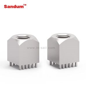 [Hot Item] PCB Press-Fit Block PCB Connector Nut, Full Plain for Cable and Fuse Fixing 7461097