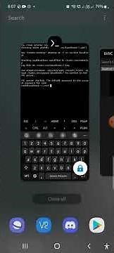 reproduction vnc + termux + andronix