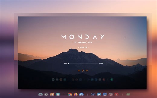 2021Windows 10好看主题-诗和远方|御品调色|成熟稳重风，拿走不谢！