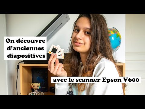 Scanner des anciennes diapositives avec le Epson V600