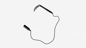 Kusarigama with cord plastic - Buy Royalty Free 3D model by HQ3DMOD (@AivisAstics)