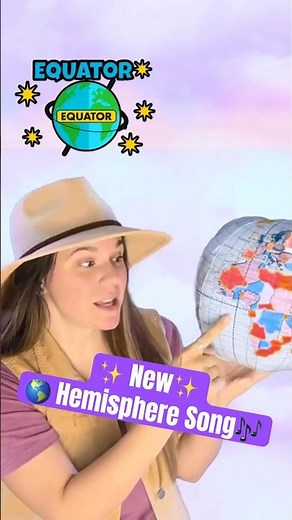 🌎 Hemisphere Song! | Learn North, South, East & West in a Fun Way 🧭