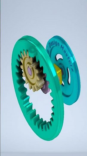 #Shorts Mechanism for Converting Rotational Motion into Linear Motion