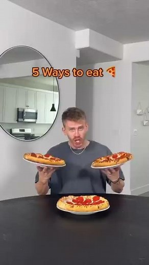 How to eat pizza 😳 #shorts