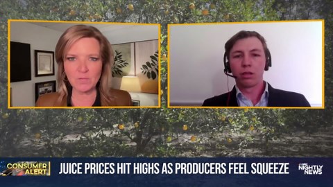 Orange juice prices hit an all-time high
