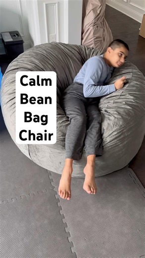 Calming Bean Bag Chair! #autism #autismawareness