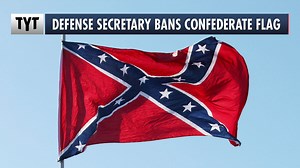 40K views · 1.1K reactions | Defense Secretary BANS Confederate Flag | The Young Turks | Facebook