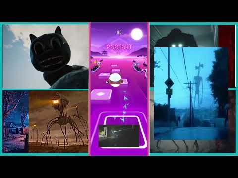 House Head vs Siren Head – Tiles Hop Horror 015