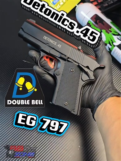 รีวิวปืนอัดแก๊ส Detonics .45 จาก DoubleBell EG797