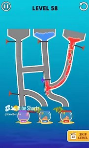 Water Puzzle Fish Rescue & Pull The Pin Level 58